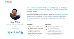 Desktop Screenshot of bytelabs.org