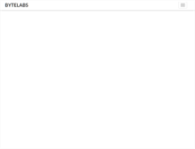 Tablet Screenshot of bytelabs.org